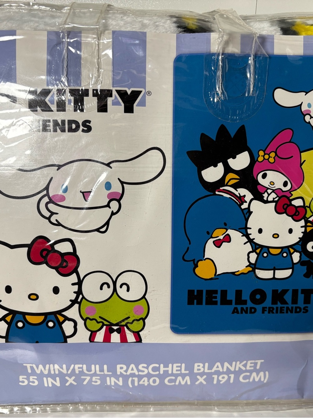 Sanrio twin/full blanket